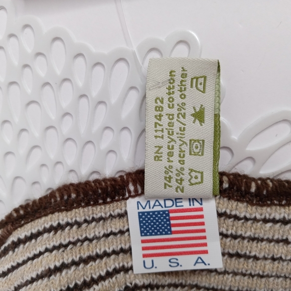 GREEN 3 SCARF WITH DOG RED; WHITE; TAN; & BROWN 64" LONG NWT - Picture 11 of 11